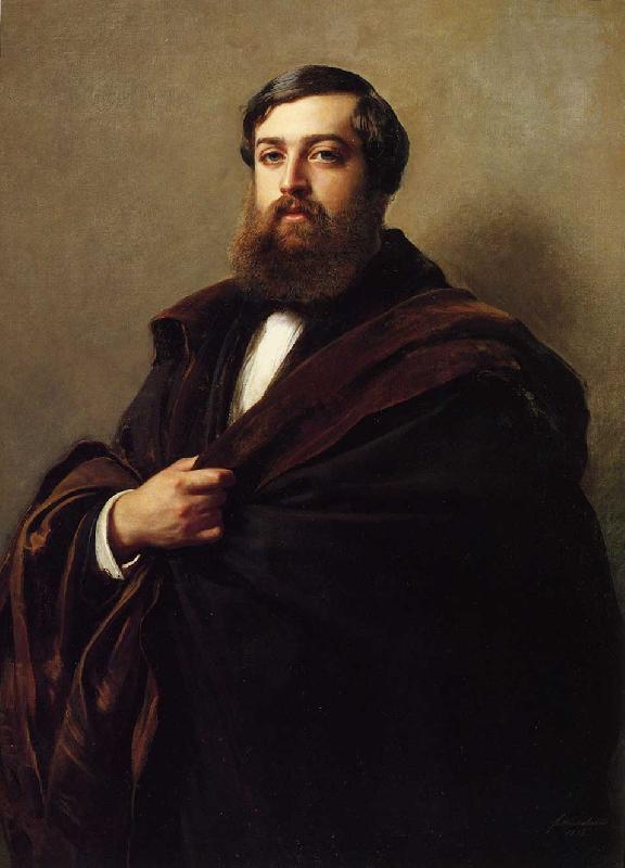 Franz Xaver Winterhalter Alfred-Emilien, Comte de Nieuwerkerke oil painting image